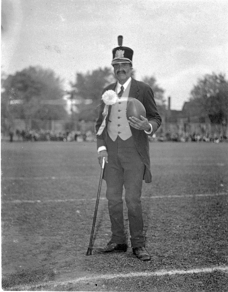 Alfie Pierce on Football Field.