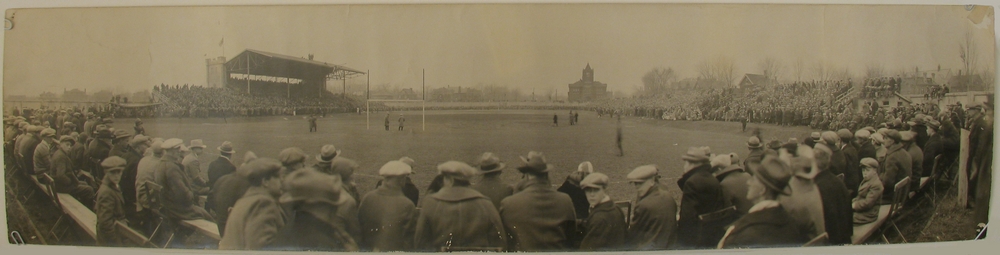 Football Game in the 1950s