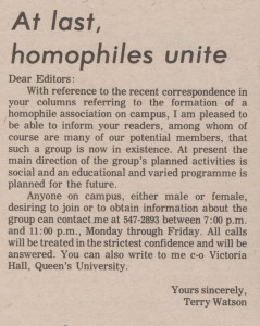 Article: Homophiles Unite