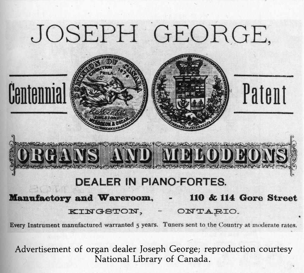 Joseph George Advertisement.