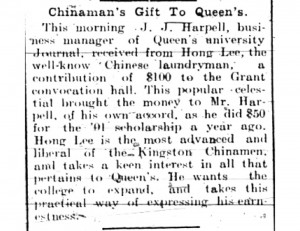 Chinaman's Gift to Queen's