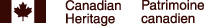 Canadian Heritage - Patrimoine canadienne