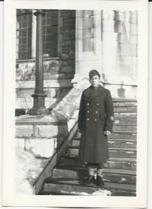 Frank Lee in Military Uniform