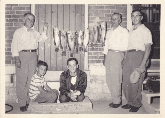 A photo taken outside of Maria’s parents’ house on Queen Street.